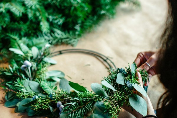 Christmas Wreath Making